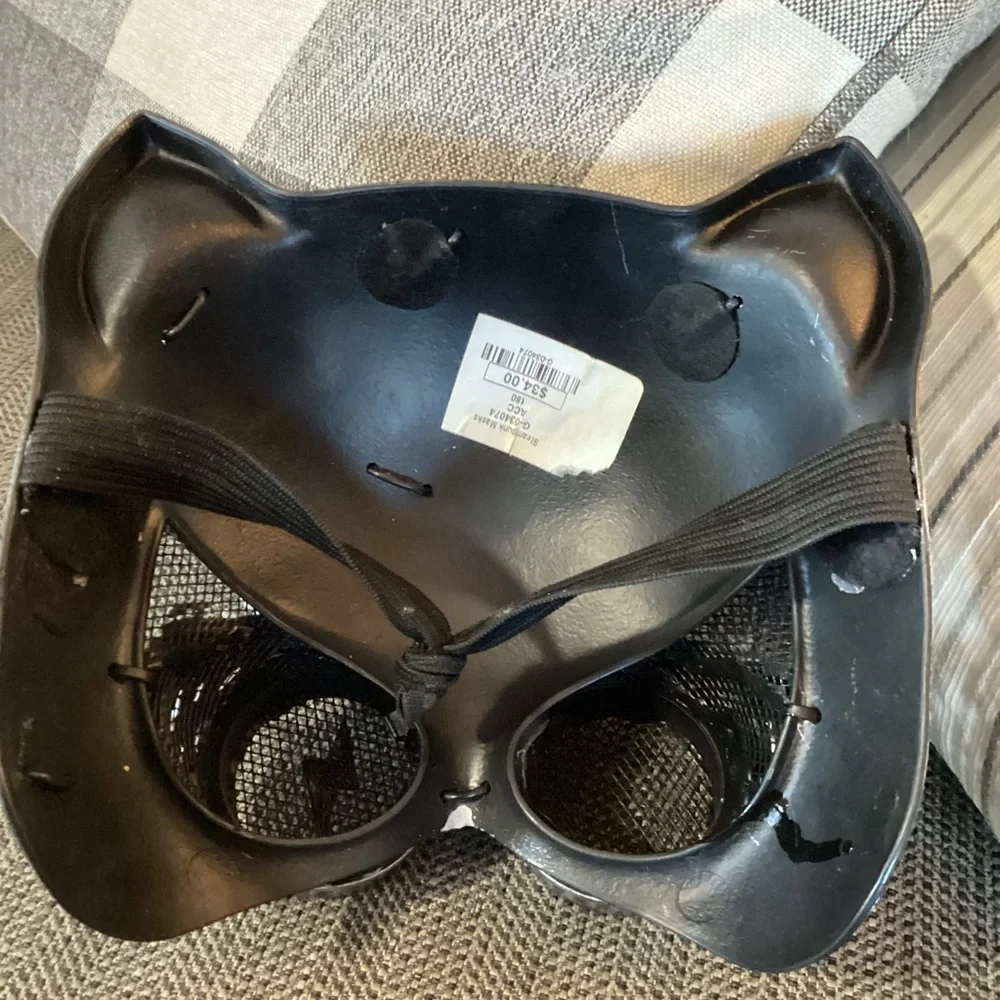 Steampunk Cat Mask Rave Masquerade Halloween Costume Goggles